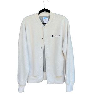 Champion Fuzzy Bomber Jacket